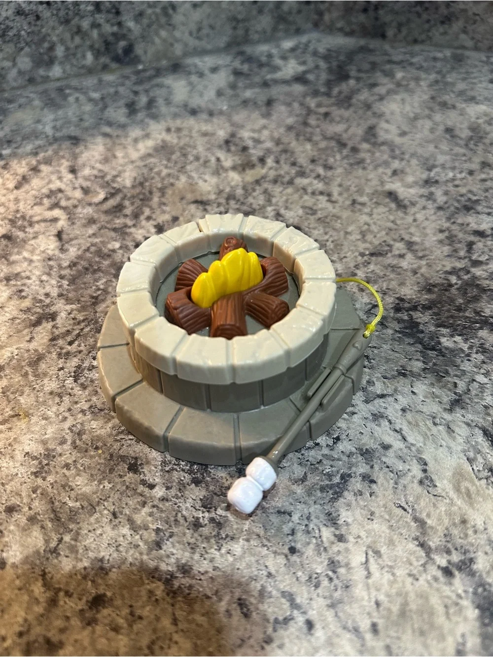 Campfire Accessory 2004 Fisher Price Loving Family Dollhouse Camping Set